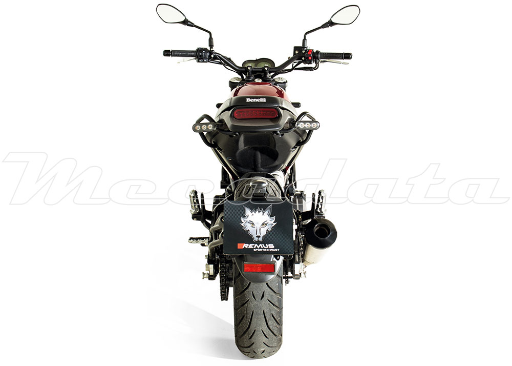 BENELLI Leoncino 500 Echappement Remus Classic Sport Inox mat Ensemble