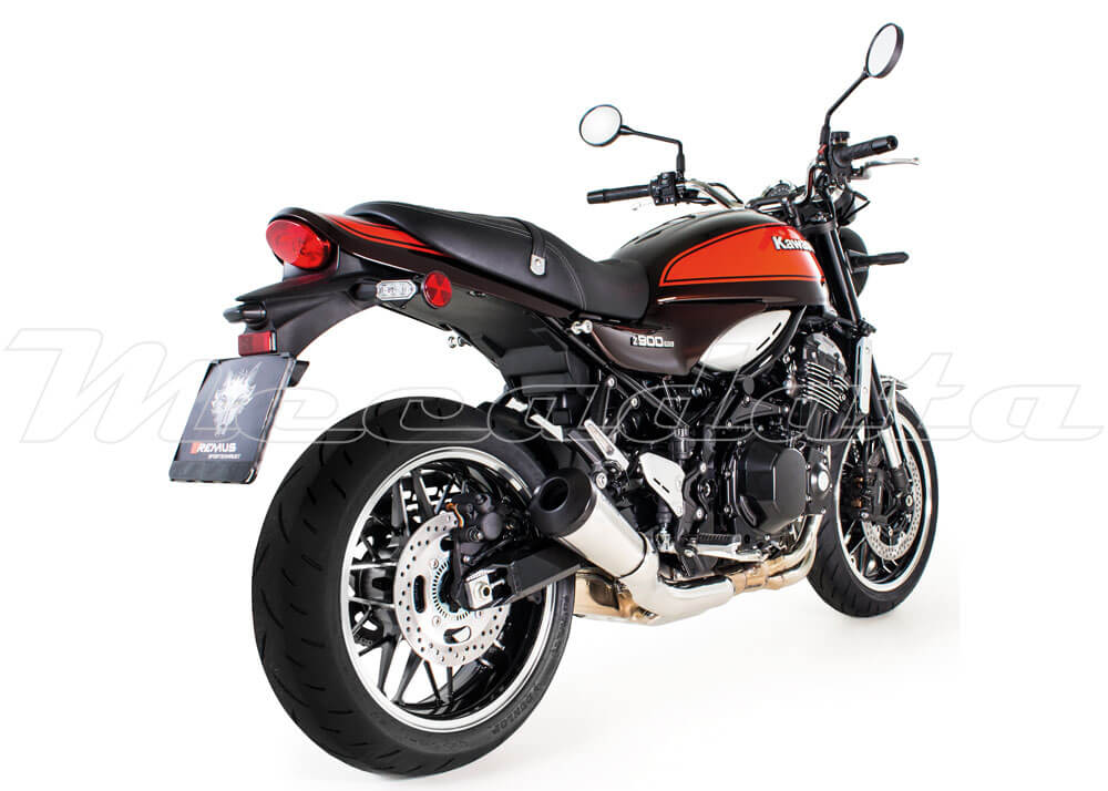 KAWASAKI Z 900 RS Echappement Remus Classic Sport Inox mat Ensemble