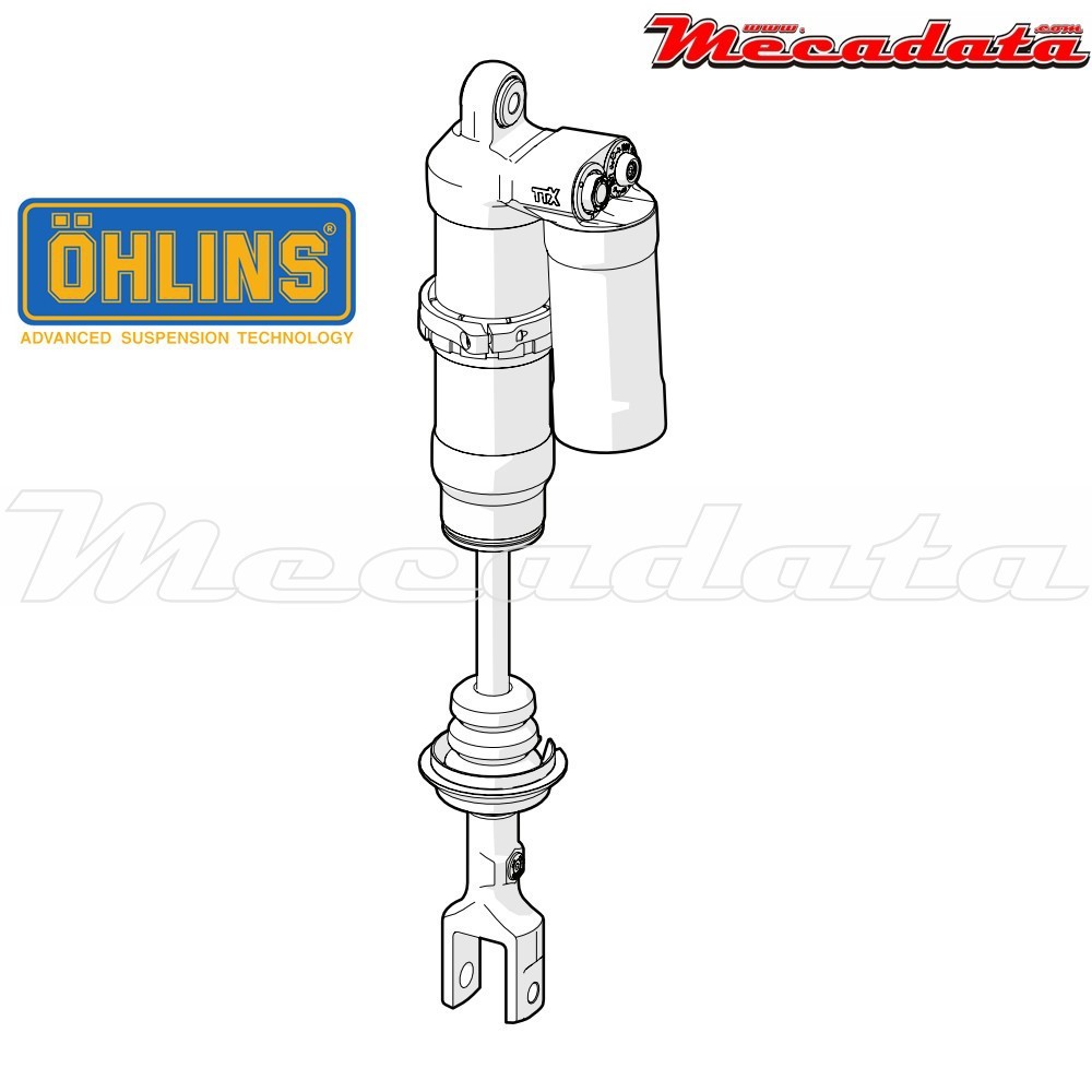 Amortisseur Ohlins HUSQVARNA 125 TC (2016-2016) KT 1692 TTX 44 (T44PR1C2)