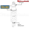 Amortisseur Ohlins KAWASAKI ZZR 1400 (2006-2016) KA 046 (S46DR1)