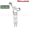 Amortisseur Ohlins KAWASAKI GTR 1400 (2008-2009) KA 709 (S46PR1C1S)