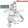 Amortisseur Ohlins KAWASAKI KSR 110 (2007-2007) KA 607 (S36HR1C1L)