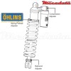 Amortisseur Ohlins KAWASAKI 750 H2 (1971-1974) KA 426 PFP (S36PR1C1L)