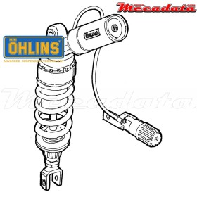 Amortisseur Ohlins KAWASAKI ZX 12 R (2000-2001) KA 942 PFP (S46PR1C1LS)