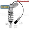Amortisseur Ohlins KAWASAKI ZX 6 RR (2005-2006) KA 503 PFP (S46PR1C2LS)