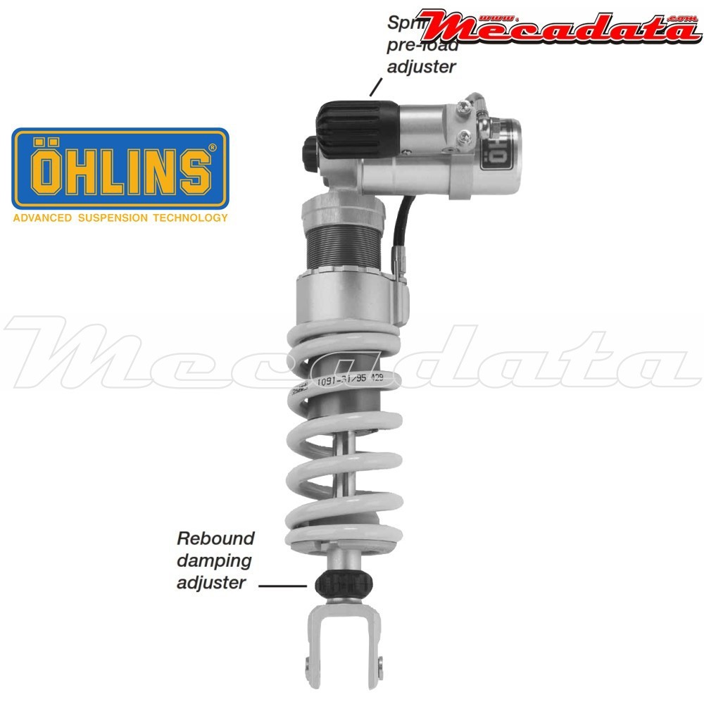 Amortisseur Ohlins KAWASAKI ZX 636 R (2003-2004) KA 301 PFP (S46PR1C2S)