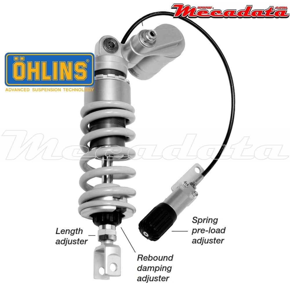 Amortisseur Ohlins KAWASAKI ZX 636 R (2005-2006) KA 502 PFP (S46PR1C2LS)