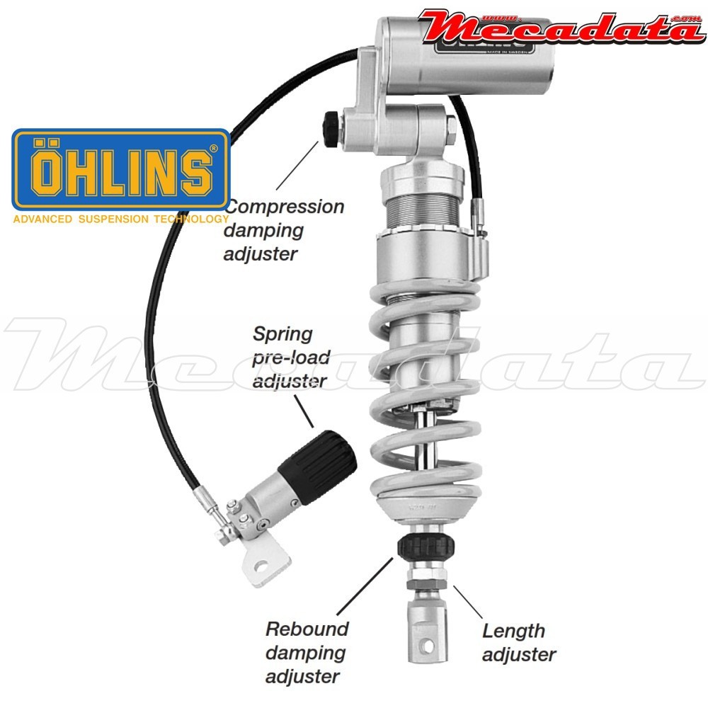 Amortisseur Ohlins KAWASAKI Z 1000 (2003-2006) KA 302 PFP (S46PR1C1LS)