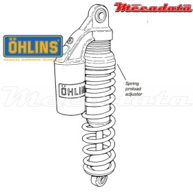 Amortisseur Ohlins KAWASAKI ZEPHYR 1100 (1992-2001) KA 140 (S36P)