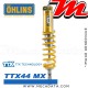 Amortisseur Ohlins ~ KTM SX 125 (2012) ~ KT 1393 (T44PR1C2)