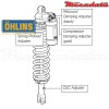 Amortisseur Ohlins KTM SXF 250 (2008-2010) KT 1093 PFP TTX (T44PR1C1Q1)