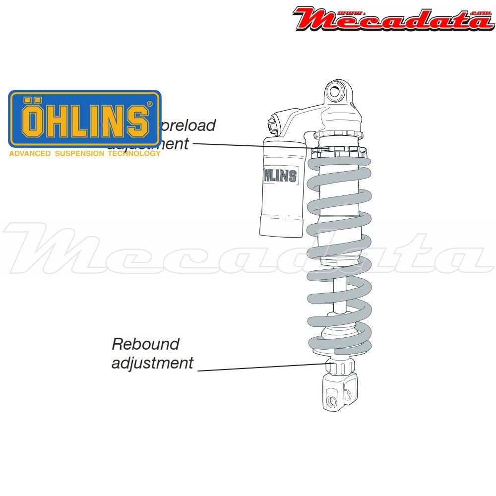 Amortisseur Ohlins KTM SXF 525 (2003-2006) KT 694 PFP (S46PR1C2Q1)