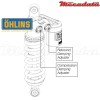 Amortisseur Ohlins MV AGUSTA F4 (2010-2014) MV 931 TTX (T36PR1C1)