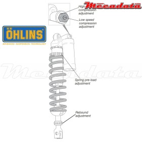 Amortisseur Ohlins SUZUKI RM 85 (2005-2009) SU 590 (S46PR1C2)