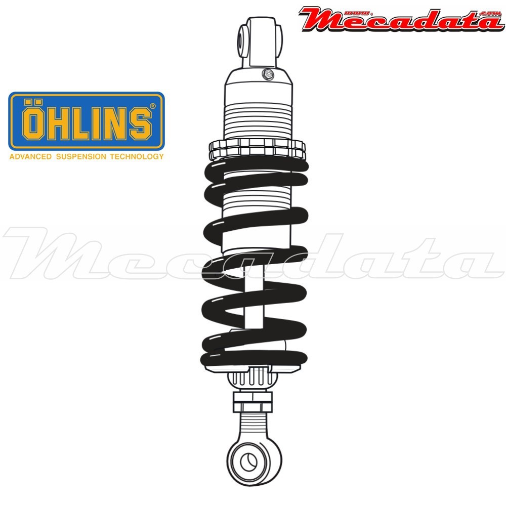 Amortisseur Ohlins SUZUKI M 1800 R (2006-2009) SU 714 PFP (S46DR1L)