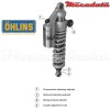 Amortisseur Ohlins SUZUKI GSX 1400 (2001-2007) SU 133 (S36PR1C1LB)