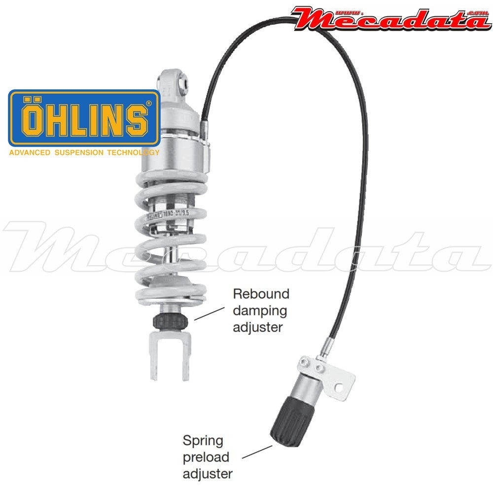 Amortisseur Ohlins SUZUKI GSF 650 S BANDIT (2007-2008) SU 728 PFP (S46DR1S)