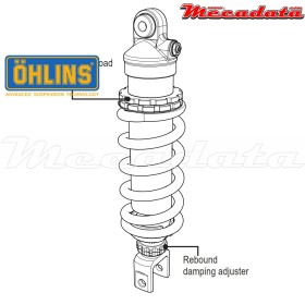 Amortisseur Ohlins SUZUKI GSR 750 (2011-2016) SU 121 (S46DR1)