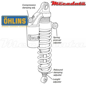 Amortisseur Ohlins SUZUKI GSX 750 INAZUMA (1998-1999) SU 146 PFP (S36PR1C1LB)