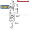 Amortisseur Ohlins SUZUKI DRZ 400 (2005-2006) SU 484 PFP (S46PR1C2)