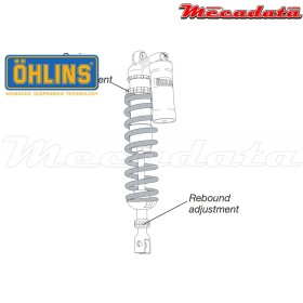 Amortisseur Ohlins SUZUKI RM 125 (2006-2007) SU 691 PFP (S46PR1C2)
