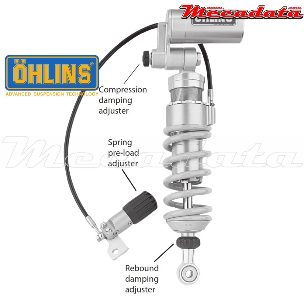 Amortisseur Ohlins SUZUKI SV 1000 N (2003-2003) SU 303 PFP (S46PR1C1S)