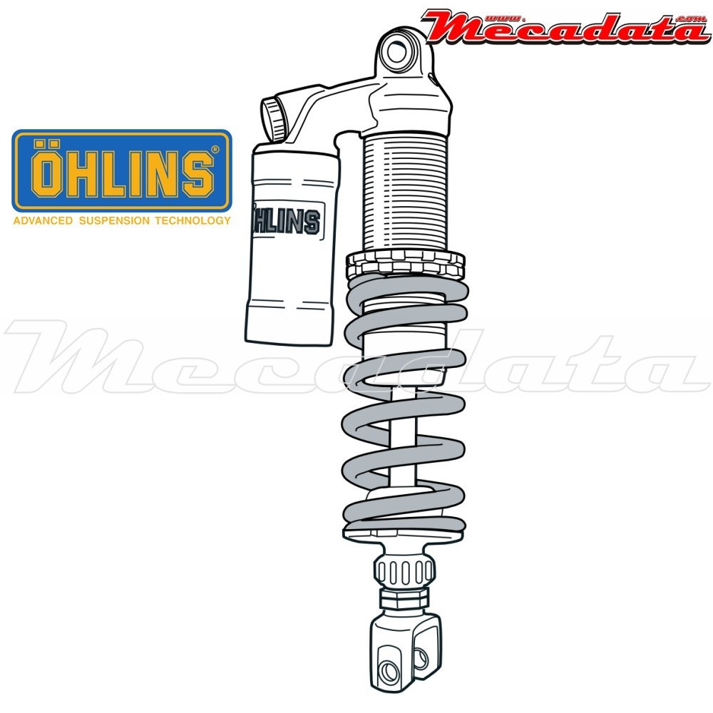 Amortisseur Ohlins SUZUKI SV 650 N (2003-2009) SU 606 (S46PR1C1L)