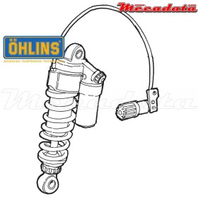 Amortisseur Ohlins TRIUMPH TIGER 900 T709 (1999-2000) TR 852 PFP (S46PR1C1S)