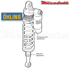 Amortisseur Ohlins YAMAHA WRF 450 (2003-2004) YA 483 PFP (S46PR1C2)