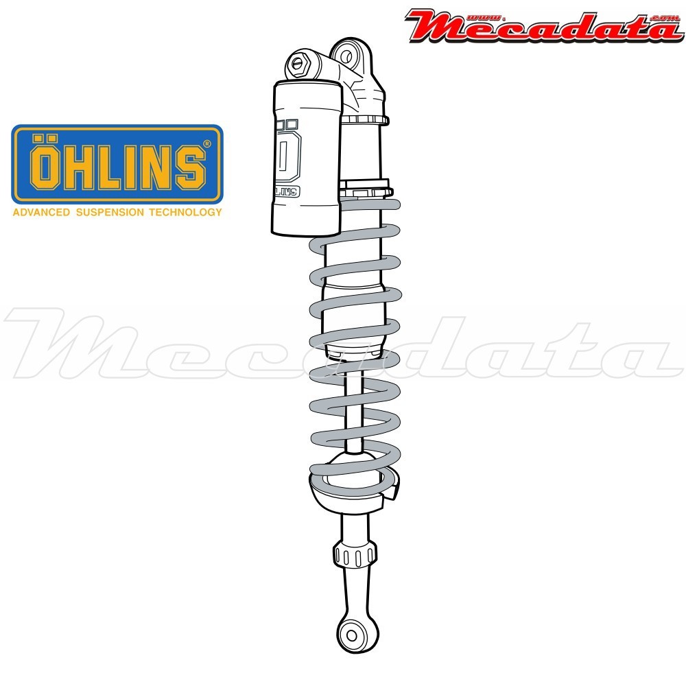 Amortisseur Ohlins YAMAHA WRF 450 (2007-2015) YA 793 PFP (S46PR1C2)