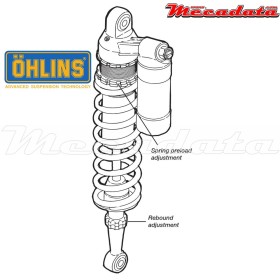 Amortisseur Ohlins YAMAHA YZF 426 (2002-2002) YA 294 PFP (S46PR1C2)
