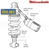 Amortisseur Ohlins YAMAHA YZF R3 (2015-2016) YA 467 (S46HR1C1L)