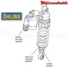 Amortisseur Ohlins YAMAHA YZF R1 (2004-2006) YA 343 (S46PR1C2LS)