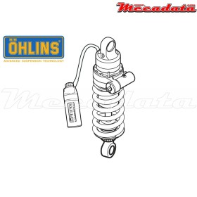 Amortisseur Ohlins YAMAHA YZ 490 (1987-1987) YA 645 PFP (S46PR1C1)