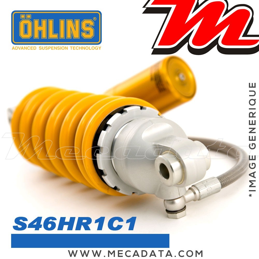 Amortisseur Ohlins YAMAHA GTS 1000 (1993-1999) YA 302 PFP (S46HR1C1)  - Avant