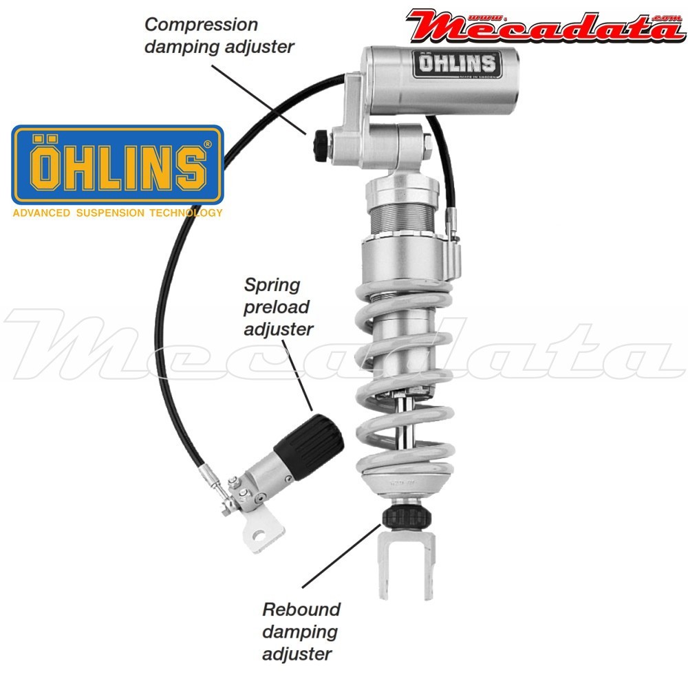Amortisseur Ohlins YAMAHA TDM 900 (2002-2013) YA 208 PFP1 (S46PR1C1S)