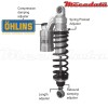 Amortisseur Ohlins YAMAHA XJR 1200 (1995-1998) YA 413 (S36PR1C1L)