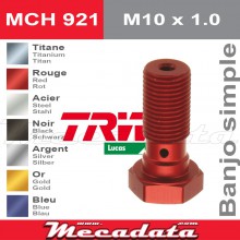 Tornillo de cabeza hueca M10 x 1-0 TRW Lucas MCH 921