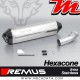 Silencieux Pot d'échappement ~ REMUS Hexacone ~ sans Catalyseur ~ BMW K 1200 GT 2006-2008