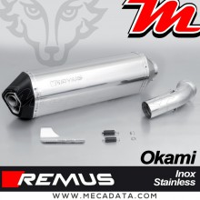 Silencieux Pot d'échappement ~ REMUS Okami ~ sans Catalyseur ~ BMW K 1200 GT 2006-2008