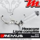 Ligne complète pot d'échappement ~ BMW R1200 GS 2004-2009 ~ REMUS Hexacone