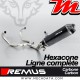 Ligne complète pot d'échappement ~ BMW R1200 GS 2004-2009 ~ REMUS Hexacone