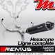 Ligne complète pot d'échappement ~ BMW R1200 GS 2010-2012 ~ REMUS Hexacone