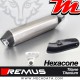 Silencieux d'échappement ~ BMW R 1200 GS 2013-2015 ~ REMUS Hexacone