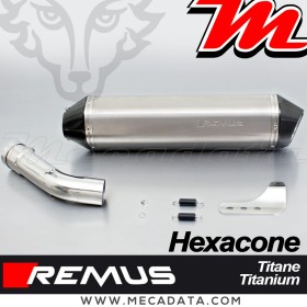 Ligne complète pot d'échappement BMW R 1200 ST 2005-2007 REMUS Hexacone