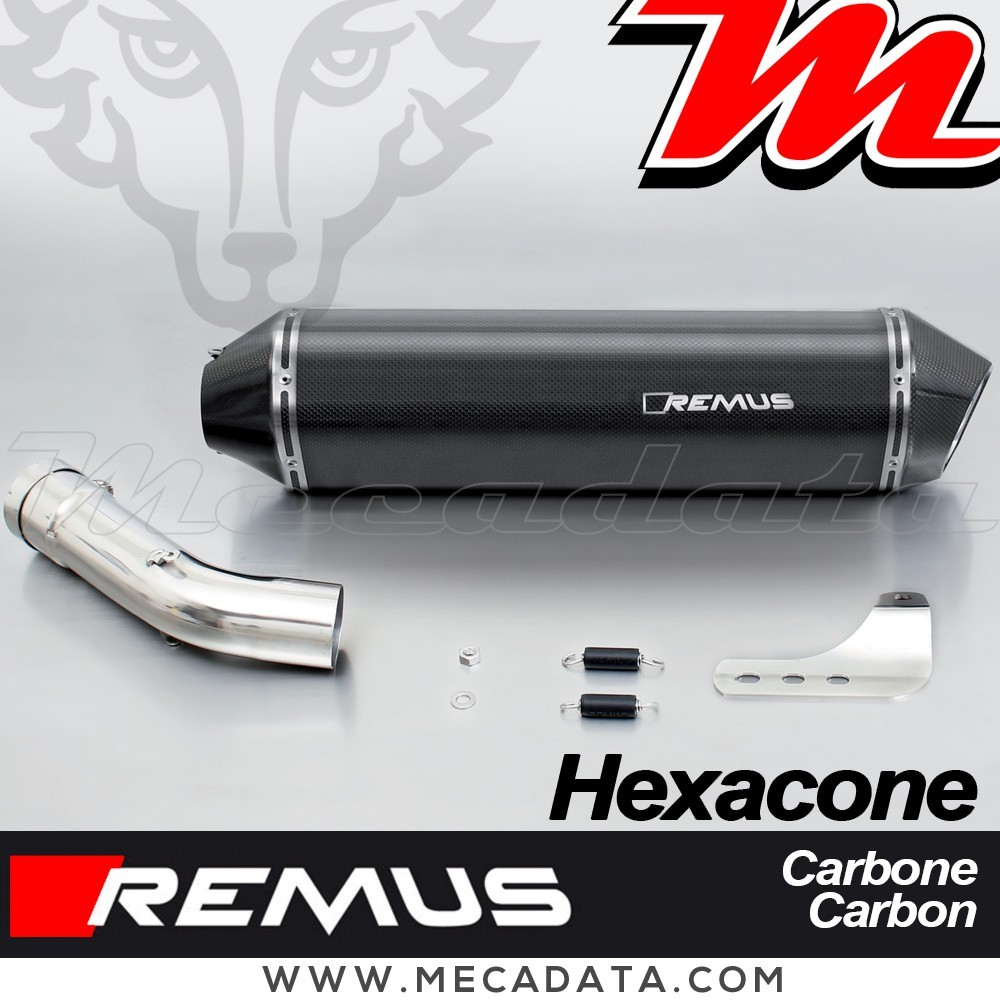 Ligne complète pot d'échappement BMW R 1200 ST 2005-2007 REMUS Hexacone