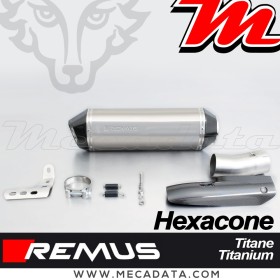 Silencieux d'échappement BMW R 1200 RT 2014-2016 REMUS Hexacone