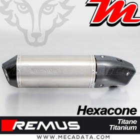 Silencieux Pot d'échappement REMUS Hexacone BMW S 1000 XR 2015-2016