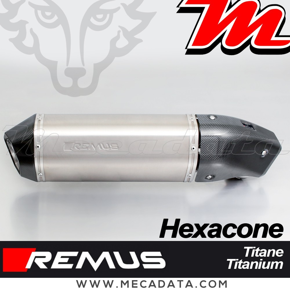 Silencieux Pot d'échappement REMUS Hexacone BMW S 1000 XR 2015-2016