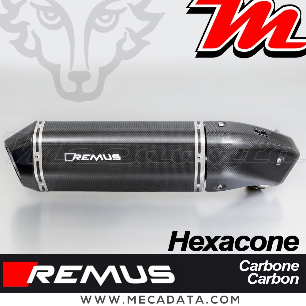 Silencieux Pot d'échappement REMUS Hexacone BMW S 1000 XR 2015-2016